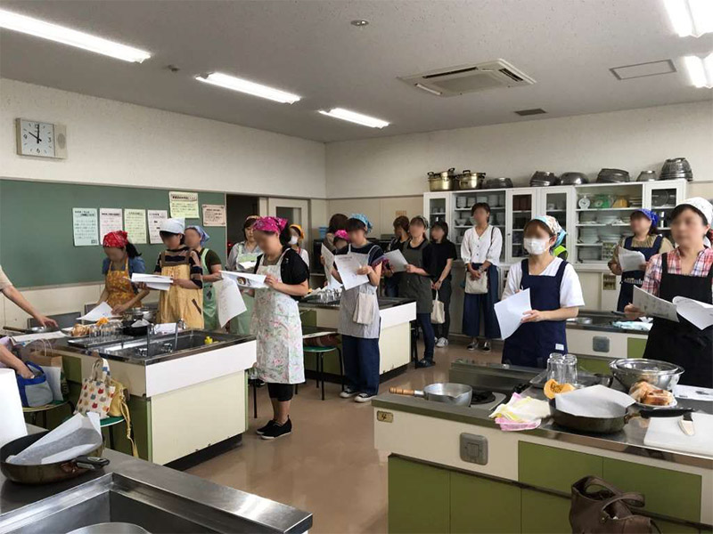 料理イベント 会場風景