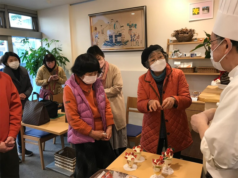 おうちで作ろう素敵なクリスマスパフェ 会場風景.2