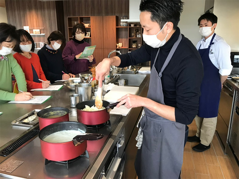 音羽創シェフの作るスペシャルミルク講座 会場風景.1