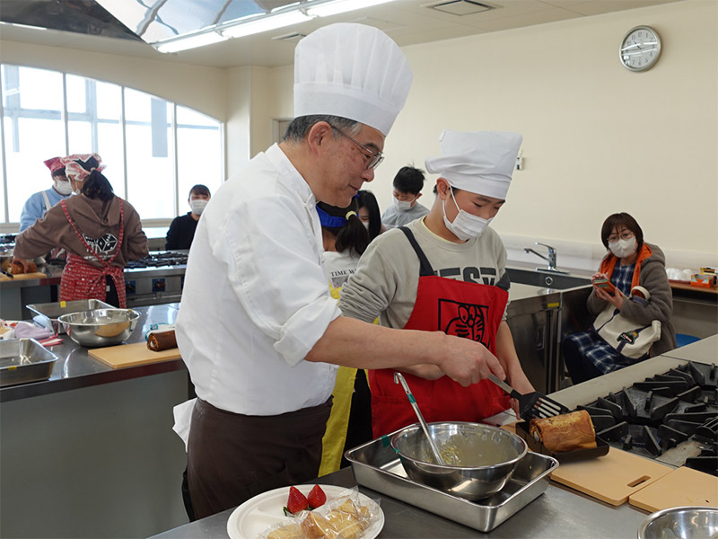 「ミルクの国のクリスマスケーキ」ミルク講座 会場風景.1