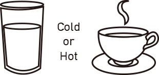 冷たい牛乳と温かい牛乳の消化吸収に差はありません。