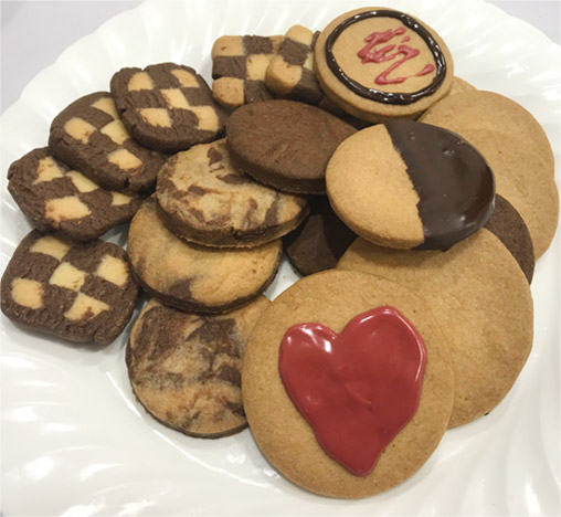 簡単バレンタインクッキー