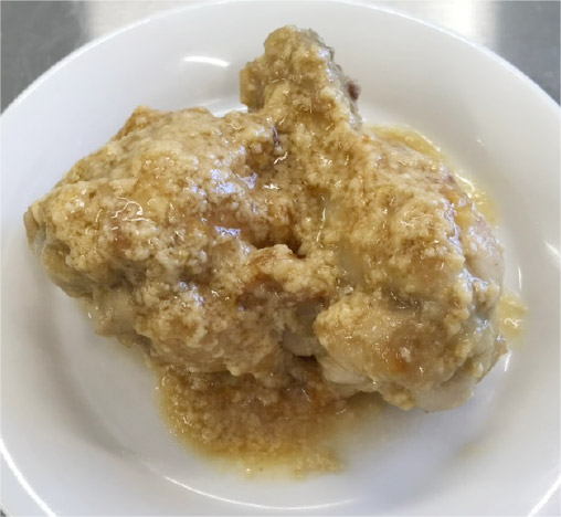 鶏手羽元のマーマレード煮